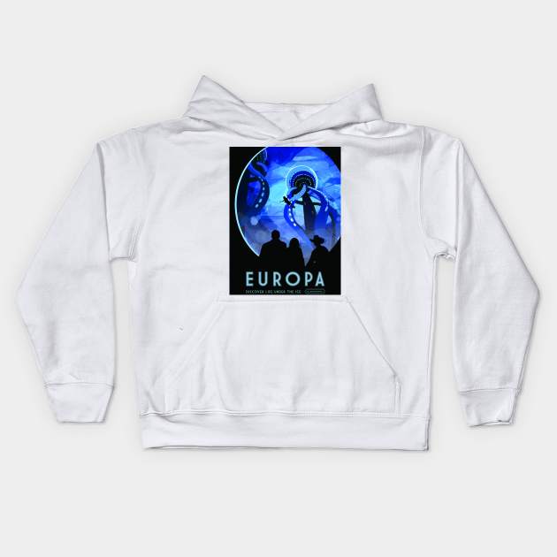 EUROPA // JPL Kids Hoodie by KazVanilla